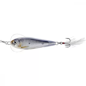   Livetarget Rezgő Sámpa Jigging Kanál Ezüst/Fekete 11gr 5cm Támolygó Villantó