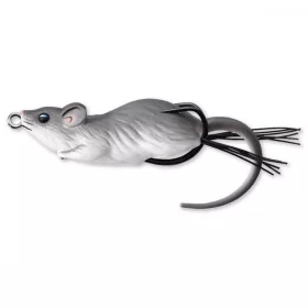   Livetarget Egér Sétáltató Csalétek Szürke/Fehér 6cm 11gr Egér Műcsali