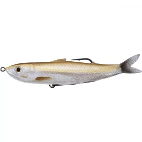   Livetarget Shiner Walking Bait Amber/Silver Flake 11,5cm 14gr Przynęta gumowa