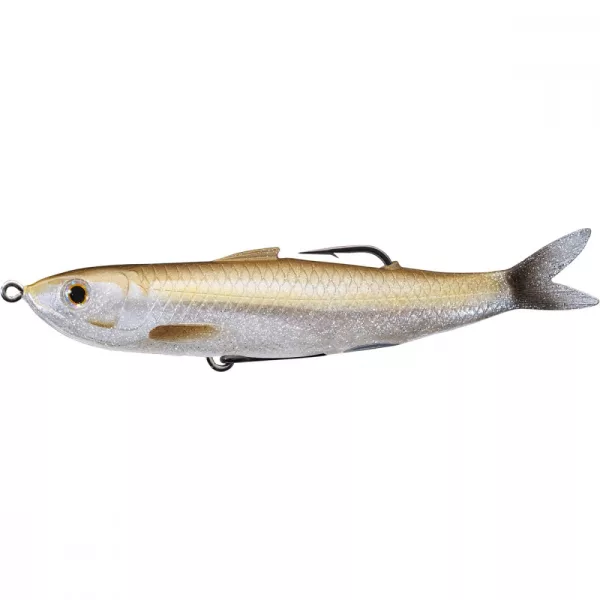 Livetarget Shiner Walking Bait Amber/Silver Flake 11,5cm 14gr Przynęta gumowa