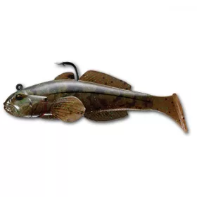   Livetarget Goby Swimbait Brown/Pumpkin 8cm 14gr Sztuczna przynęta babka