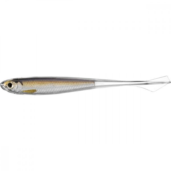 Livetarget Ghost Tail Minnow Dropshot Bait Silver/Brown 9,5cm Przynęta gumowa