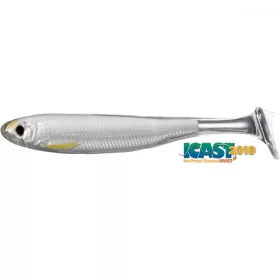   Livetarget Slow-Roll Shiner Paddle Tail Ezüst/Gyöngyház 8,5cm Gumihal 4db