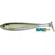 Livetarget Slow-Roll Shiner Paddle Tail Ezüst/Zöld 8,5cm Gumihal 4db