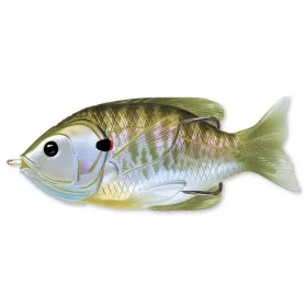   Livetarget Sunfish Walking Bait Természetes/Olíva Kékkopoltyús Naphal 7,5cm 12gr Naphal Műcsali