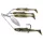 Livetarget Minnow Spinner Rig Sötét Borostyán/Arany Kicsi 11gr Villámpergető