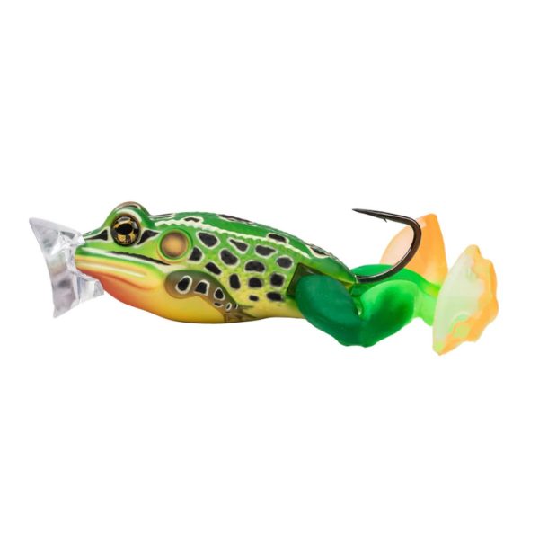 Livetarget The Ultimate Frog Popper Bait Szmaragdowa Czerwień 5cm 21gr Imitacja Żaby