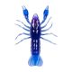 Livetarget Crawfish Un-Rigged Blue-Purple 9,7cm Sinking Plasztik Rák 4db