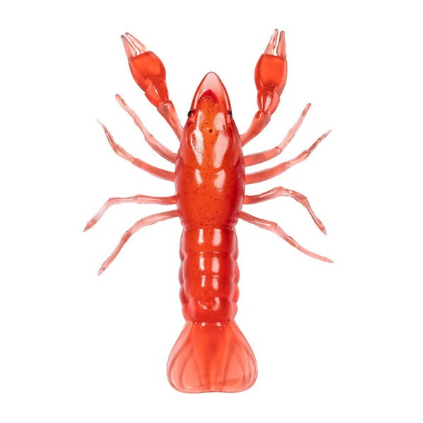 Livetarget Crawfish Un-Rigged Red-Red 9,7cm Tonący Rak Gumowy 4szt