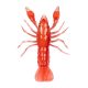 Livetarget Crawfish Un-Rigged Red-Red 9,7cm Tonący Rak Gumowy 4szt