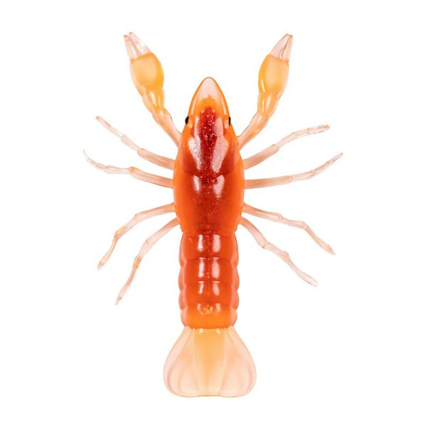 Livetarget Crawfish Un-Rigged Fire-Orange 9,7cm Tonący Plastikowy Rak 4szt.