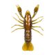 Livetarget Crawfish Un-Rigged Green-Brown 9,7cm Tonący Rak Gumowy 4szt