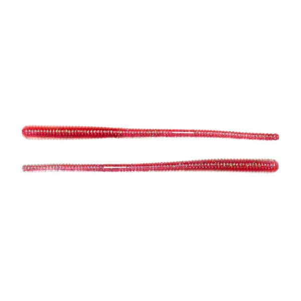 Livetarget 14cm Finesse Worm Red-Red Imitacja Robaka 4szt