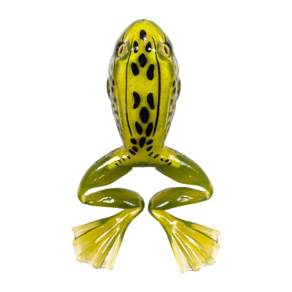 Livetarget Freestyle Frog Moss-Yellow 7,5cm Imitacja Żaby 2szt