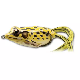   Livetarget Frog Walking Bait Yellow/Black 6,5cm 21gr Imitacja żaby