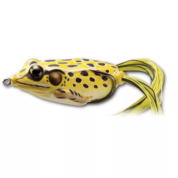 Livetarget Frog Walking Bait Yellow/Black 6,5cm 21gr Imitacja żaby