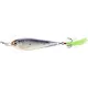 Livetarget Flutter Shad Glow-Black 7,0cm 28gr Sztuczna Przynęta z Sztuczną Muchą