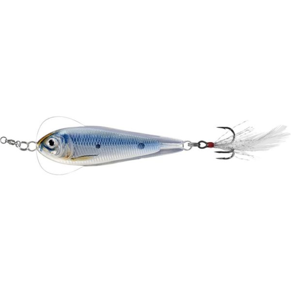 Livetarget Błystka Jiggingowa Flutter Shad Srebrno-Niebieski 6cm 21gr Błystka Wahadłowa
