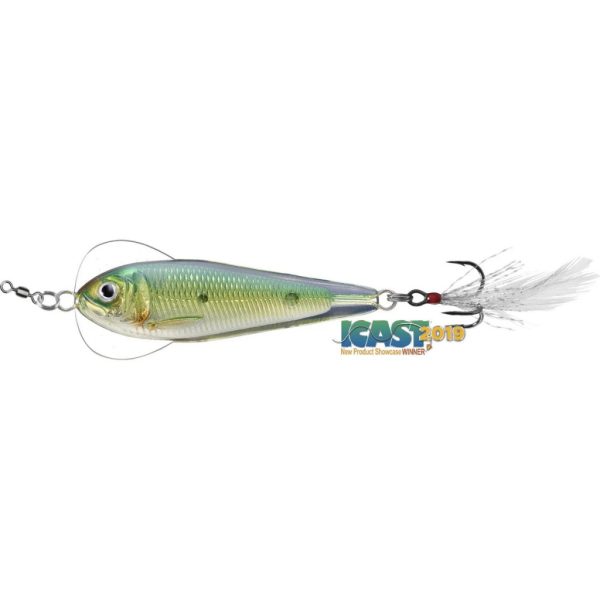 Livetarget Błystka Jiggingowa Flutter Shad Złoto-Zielony 6cm 21gr Błystka Wahadłowa