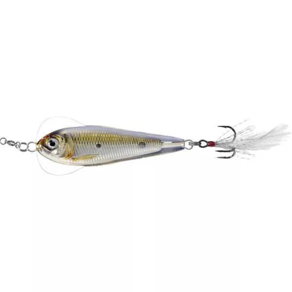 Livetarget Flutter Shad Pergető Kanál Ezüst-Bronz 7cm 28gr Támolygó Villantó