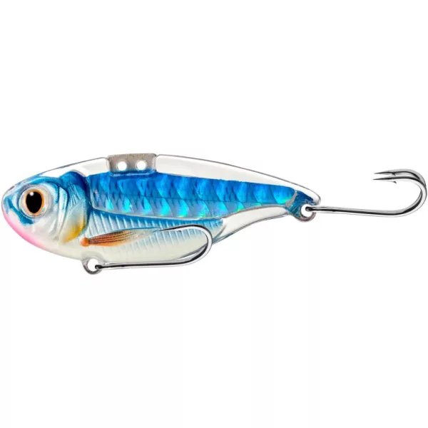 Livetarget Sonic Shad Blade Bait Foszforeszkáló-Kék 5,5cm 7gr Vertikális Műcsali