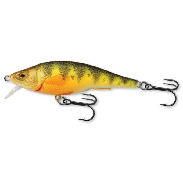 Livetarget Sárga Sügér Jerkbait Fluoreszkáló-Matt Felfüggesztett 9,8cm 16gr Wobbler