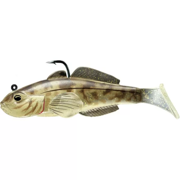 Livetarget Géb Swimbait Természetes 9cm 21gr Plasztik Géb