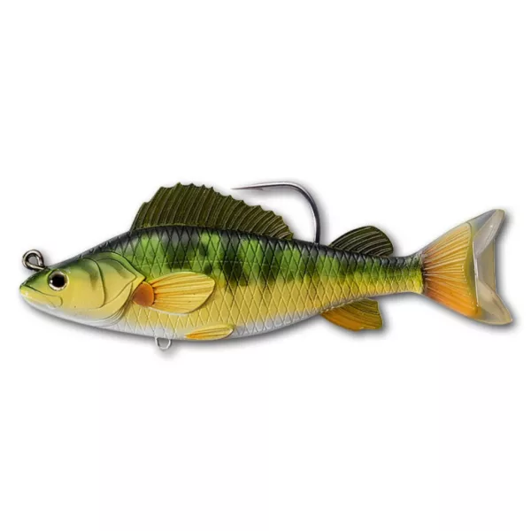 Livetarget Yellow Perch Swimbait Yellow-Green 11,3cm 21gr Plastikowa Przynęta