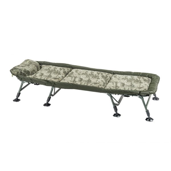 Mivardi CamoCode Flat8 210x86cm Łóżko karpiowe