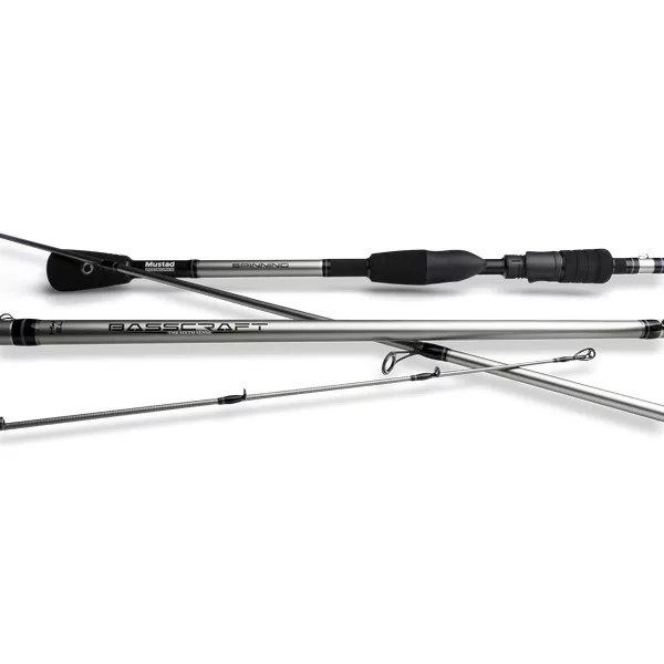 Mustad Basscraft M 2-częściowy 2,13m 5-21gr Wędka Spinningowa