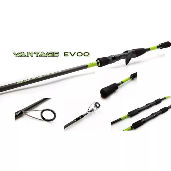 Mustad Vantage Evoq Baitcaster ML 2-częściowa 1,89m 7-28gr Wędka Spinnigowa