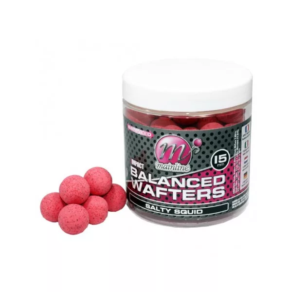 Mainline High Impact Zbalansowany Wafter Salty Squid - 15mm - wafters
