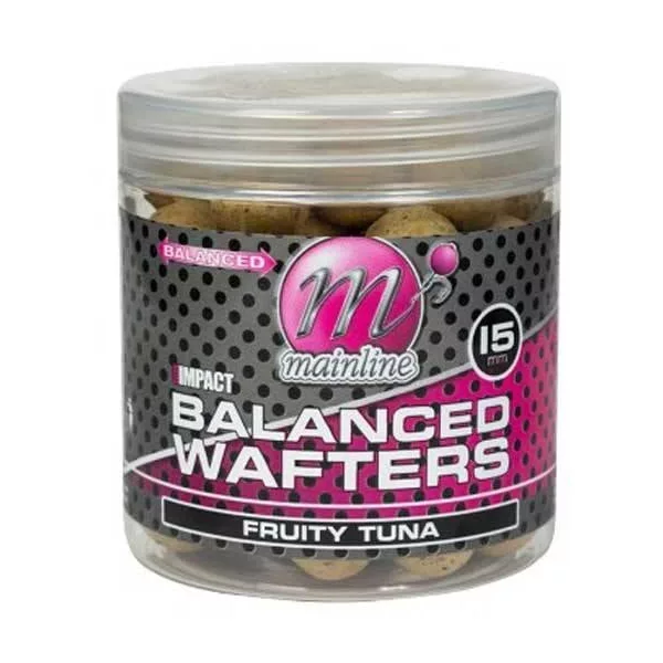 Mainline High Imp. Zbalansowane Waftersy Fruity Tuna - 15mm - wafters