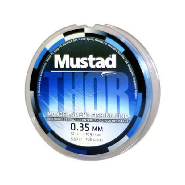 Mustad Thor Super Soft Mono 0,95mm 20m 80lb Transparentny Przypon Monofilowy