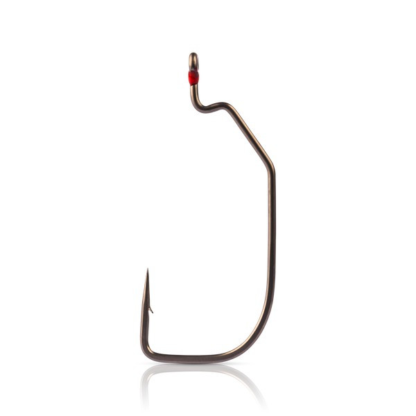 Mustad Assault Wide Gap, 2/0 6db Offset Horog