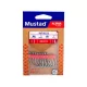 Mustad Ruthless Eyed 6/0 Haczyk z uszkiem, zadziorowy 5szt