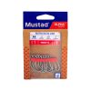 Mustad Ruthless In-Line Titan Stal Z 1 oczkiem, Zadziorowy haczyk 6 szt.