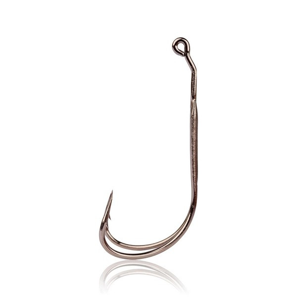 Mustad Frog Double Hook 2X Strong Black Nickel 2/1 Podwójny haczyk 2szt