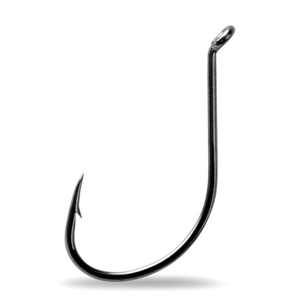 Mustad Dropshot Hooks 2/0 Eared, Barbed Dropshot Hook 7pcs