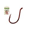 Mustad Beak Big Red 2 Haczyk z zadziorem i oczkiem 12szt