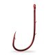 Mustad Red Baitholder Hook 1 10db Hak sandaczowy z oczkiem i zadziorem
