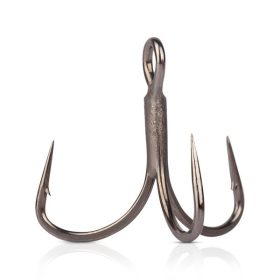   Mustad In-Line Triple Grip® Titan Steel Short 6 Hak potrójny 6szt.