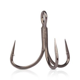   Mustad In-Line Triple Grip® Titan Steel Short 8 Hak potrójny 6szt.