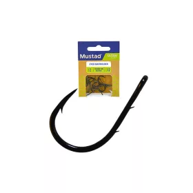 Mustad Eyed Baitholder 6 Z oczkiem, Z zadziorem Haczyk 12szt