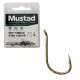 Mustad Ultra Np Out Turned Eyed Feeder 10 10db Zadziorowy haczyk karpiowy z oczkiem