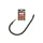 Mustad Carp Wide Gape 1 Hak karpiowy z oczkiem, z zadziorem 12db