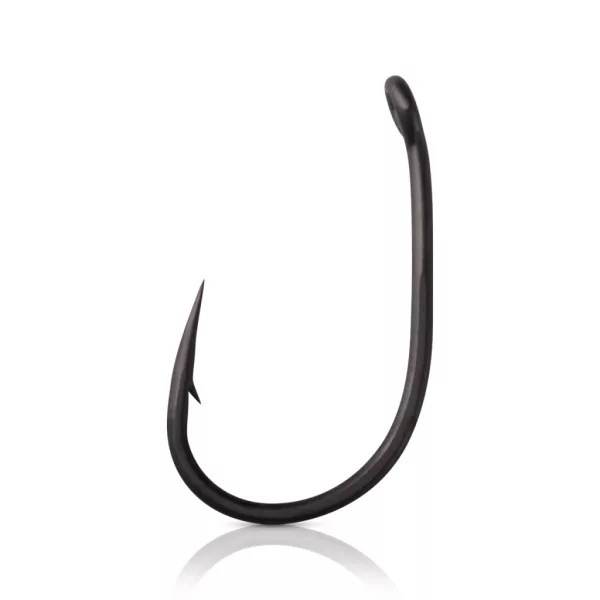 Mustad Carp Wide Gape 2 Haczyk karpiowy z oczkiem, zadziorowy 12szt