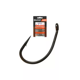   Mustad Carp Continental 2 Z uszkiem, Haczyk bojliowy z zadziorem 12szt