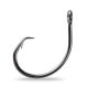 Mustad Demon Wide Gap Circle Hook 10/0 Eyed, Barbed Hook 3pcs
