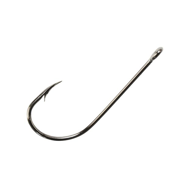 Mustad Long Shank Beak Nickel 3/0 Z uszkiem, Z zadziorem Hak 25 szt.